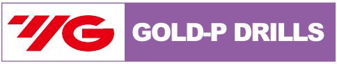 Gold-P ストレートシャンクドリル レギュラ/コバルトハイス/TiNコーティング/φ12.6